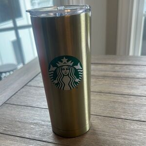 Starbucks Metallic Gold Tumbler